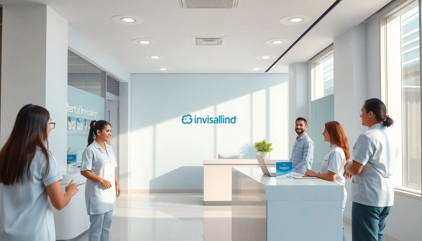 Best invisalign provider in petaling jaya showcasing a modern dental clinic with friendly staff and Invisalign products.