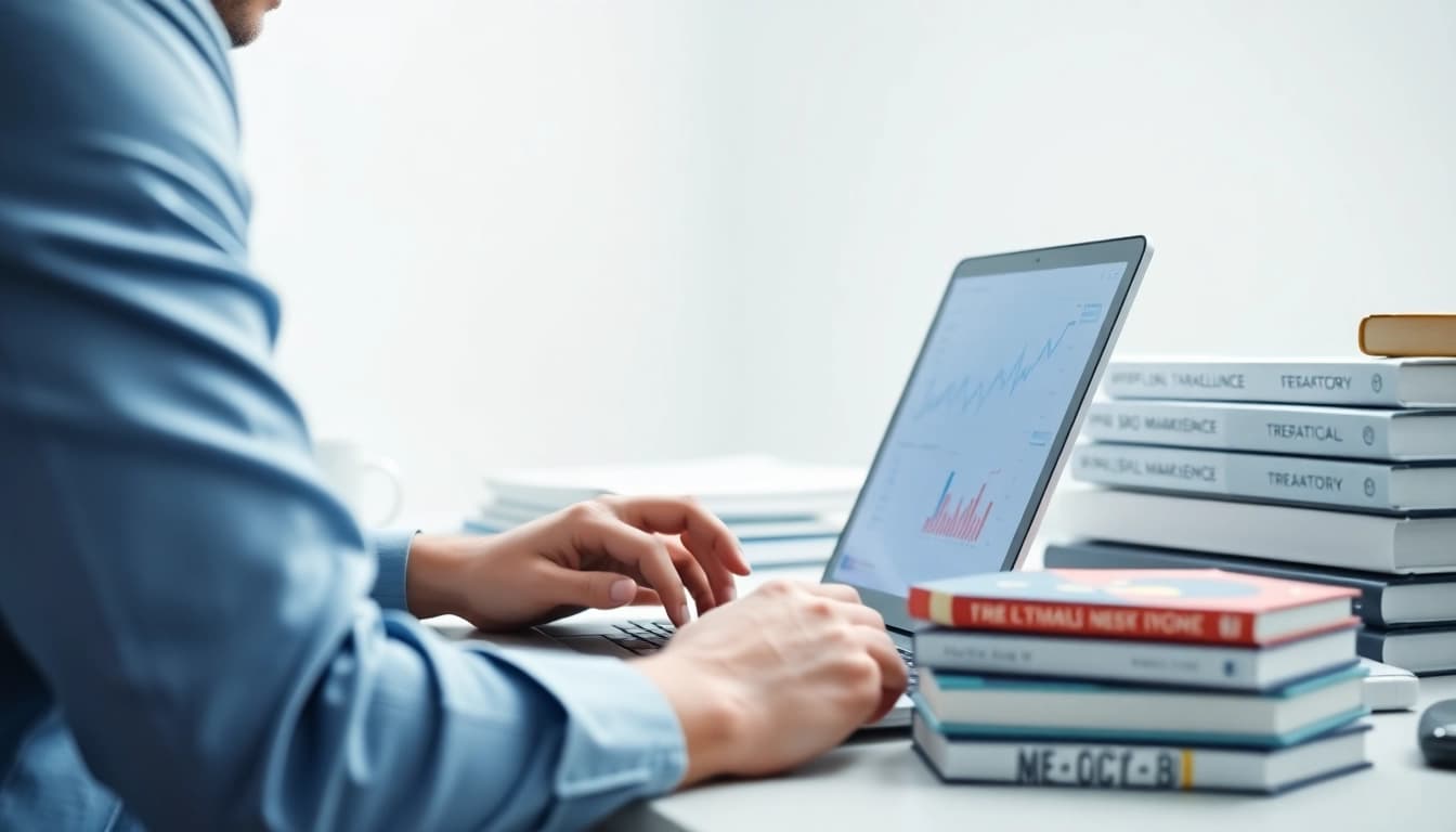 Analyze unnatural links recovery strategies on a laptop in a professional office setting.