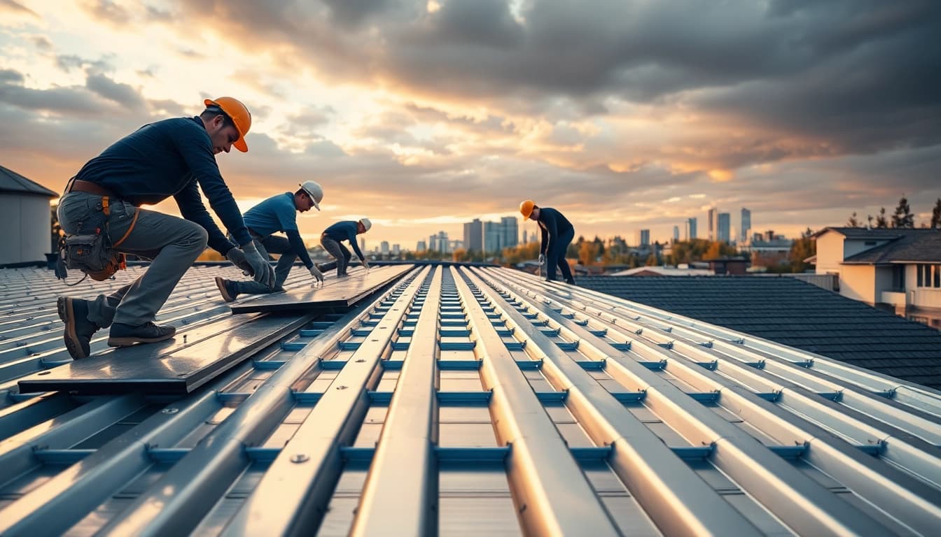Transform your home with durable metal roofing Calgary for a sleek finish.