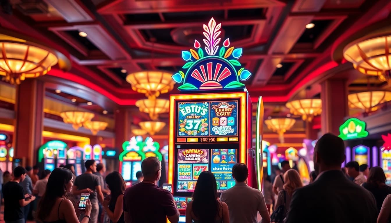 เล่น 918kiss slot พร้อมบรรยากาศของคาสิโนที่หรูหราและมีสีสัน