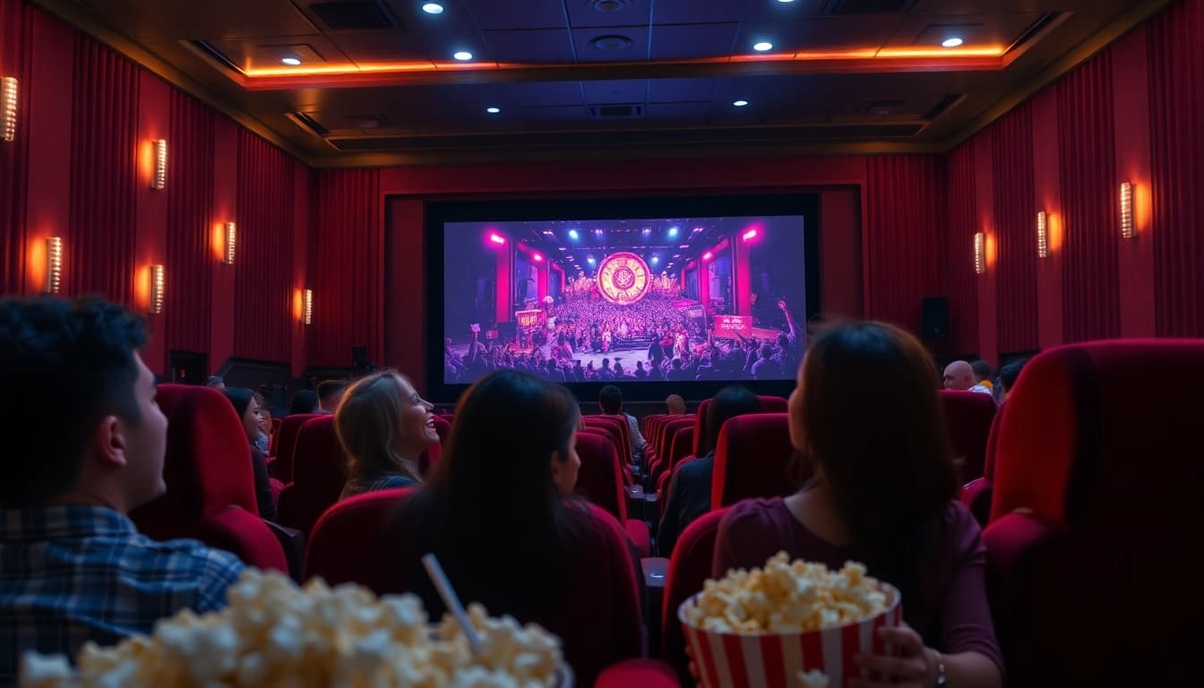 ดูหนังออนไลน์ ในโรงภาพยนตร์ที่มีบรรยากาศเต็มไปด้วยความตื่นเต้น