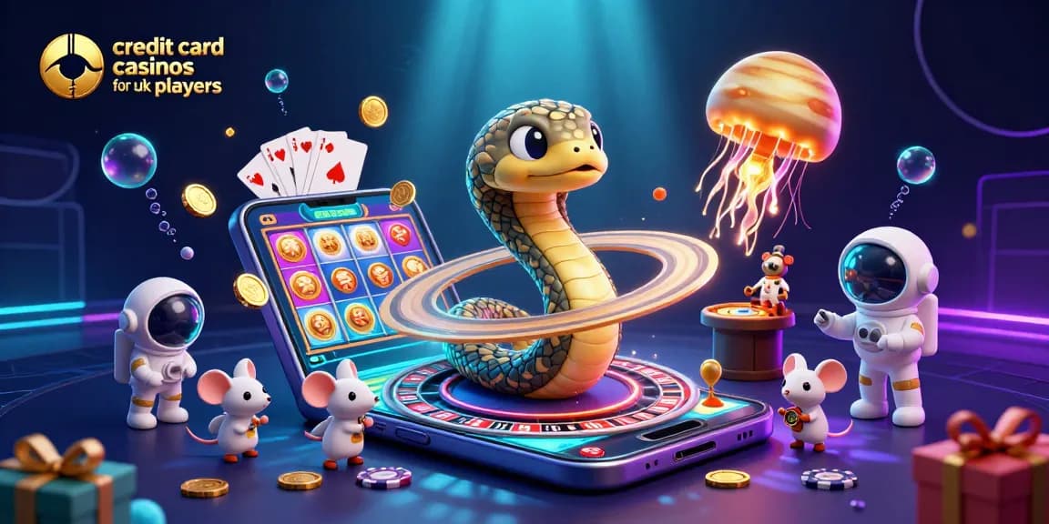 Engage with credit card casinos for UK players, featuring dynamic betting action in a vivid 3D scene.