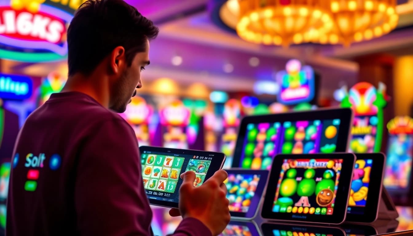เล่นเกม 918kiss slot ที่น่าตื่นเต้นในสภาพแวดล้อมคาสิโนสด