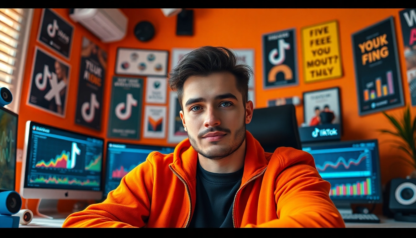 Showcasing paid links for TikTok creators in a dynamic workspace environment.