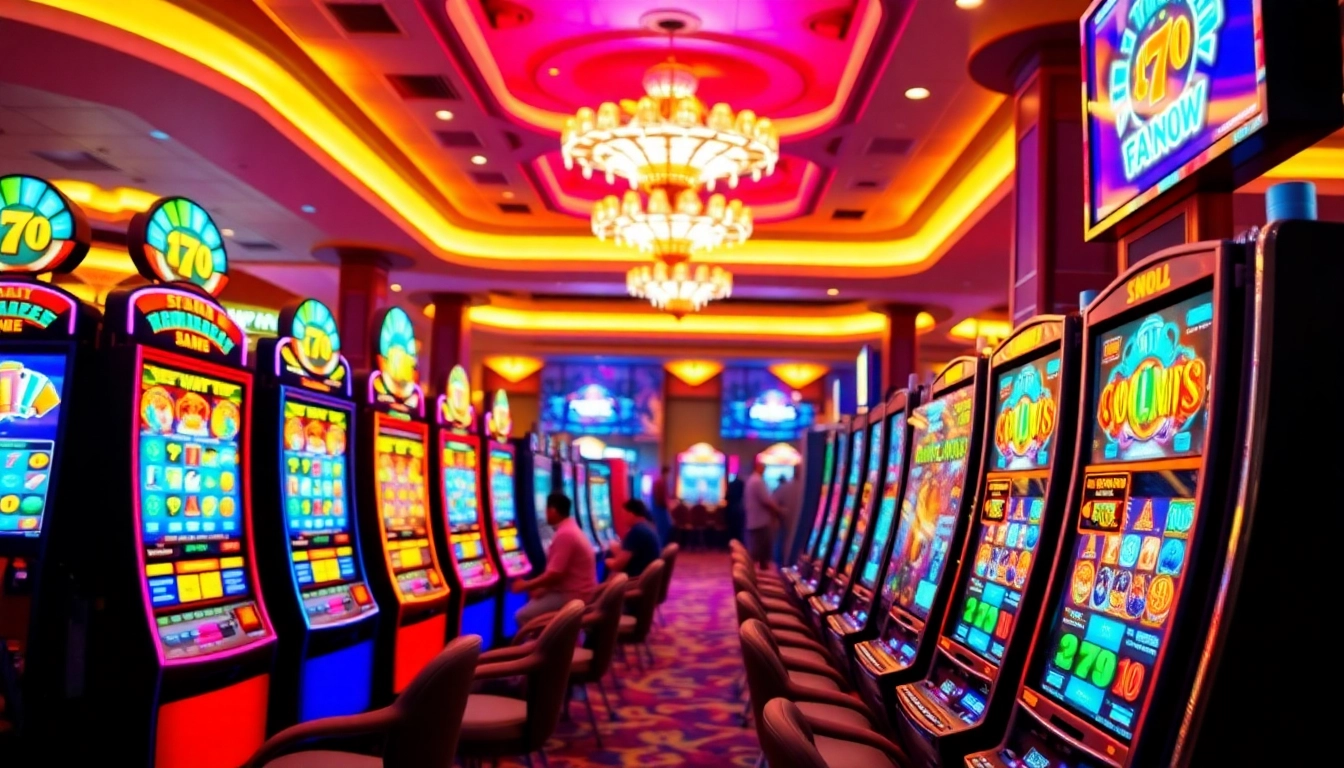 Menangkan besar di toto slot online dengan mesin slot berwarna-warni di kasino yang meriah.