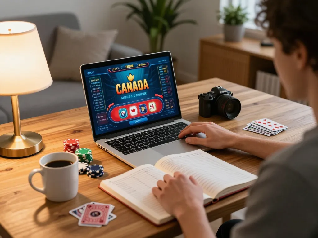 Engaging session on online casinos in Canada reddit with strategic thoughts and poker chips involved