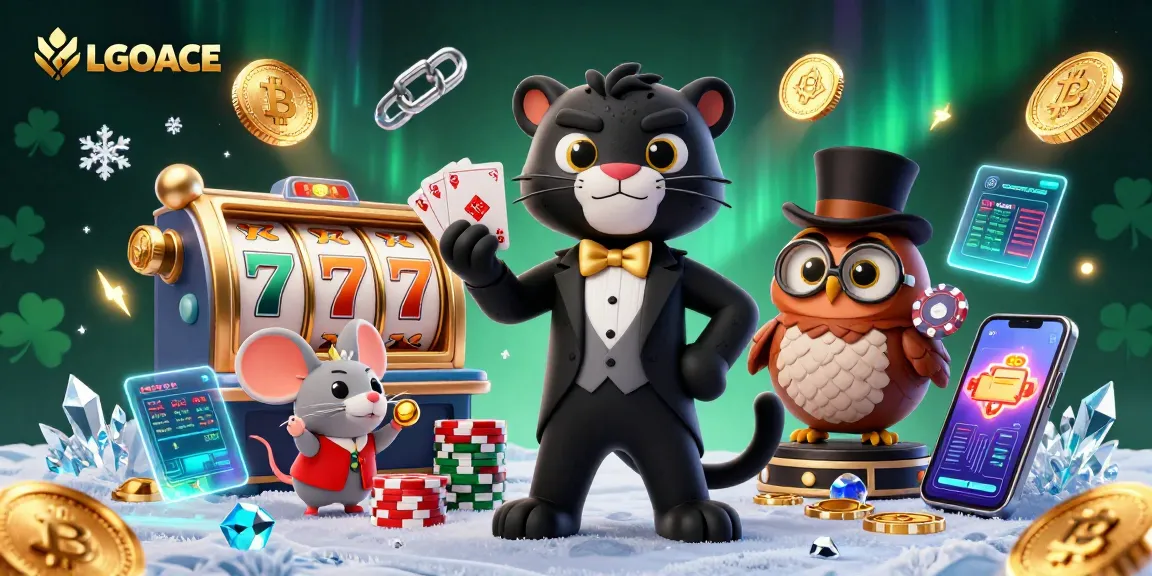 Experience thrilling slots with LGOACE's engaging characters and winning gameplay.