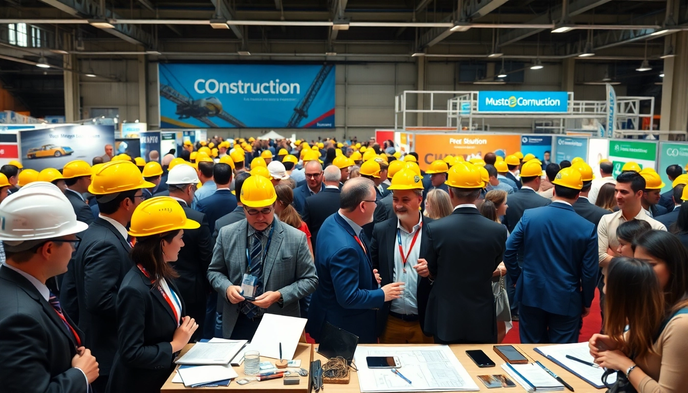 Engage with professionals at Construction networking events fostering industry connections.