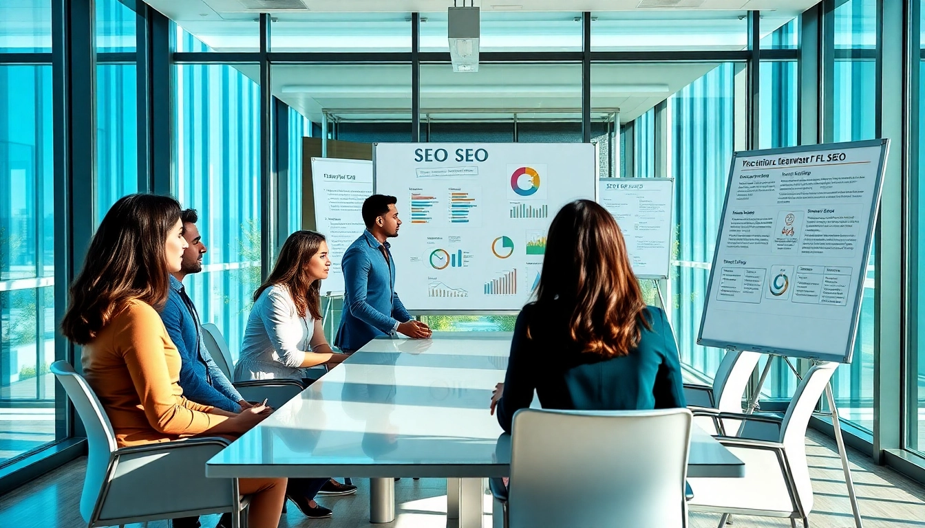 Boost your Clearwater FL SEO with a professional team during a productive strategy meeting.