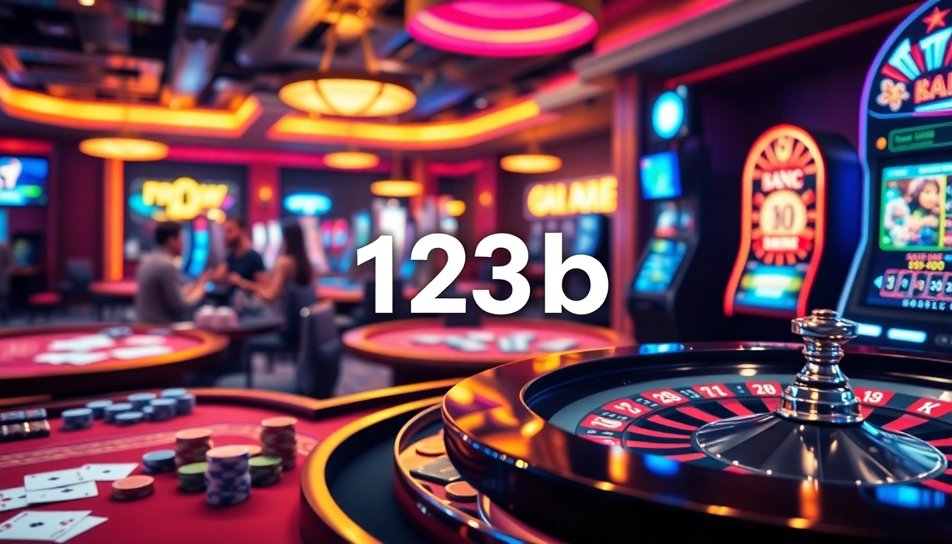 Experience the thrill of online gambling at 123b, featuring engaging casino games and perspectives.