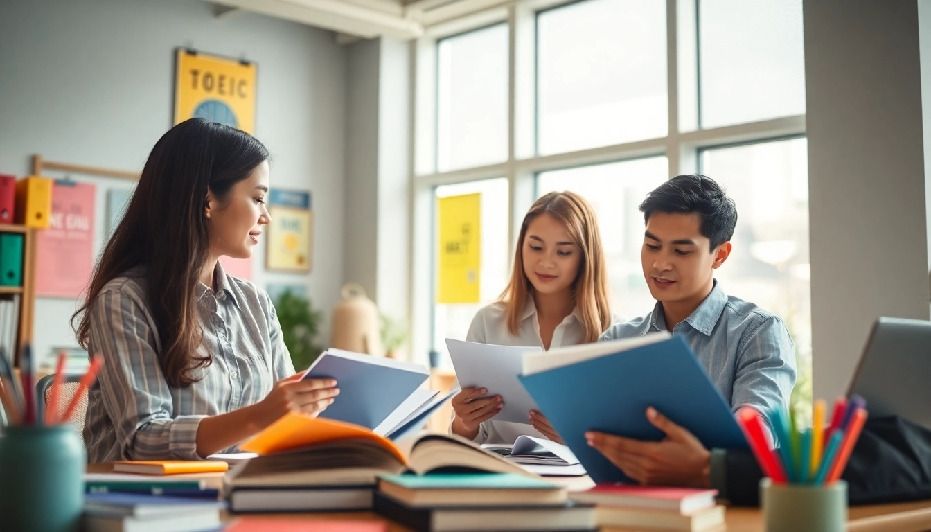 Engage skilled TOEIC test takers for hire in a collaborative office setting.