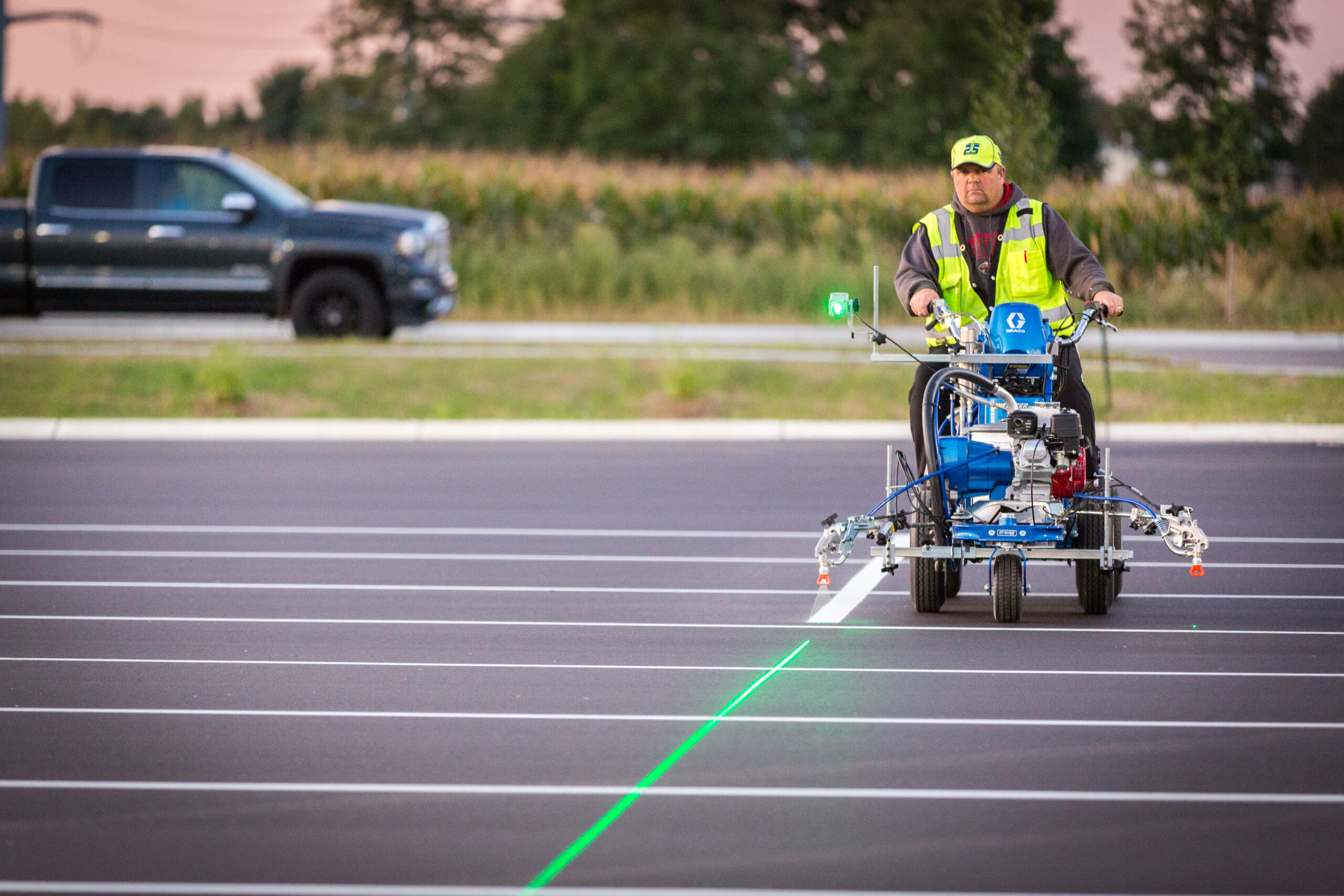 Step-by-Step Parking Lot Striping for Shopping Centers Jackson MS