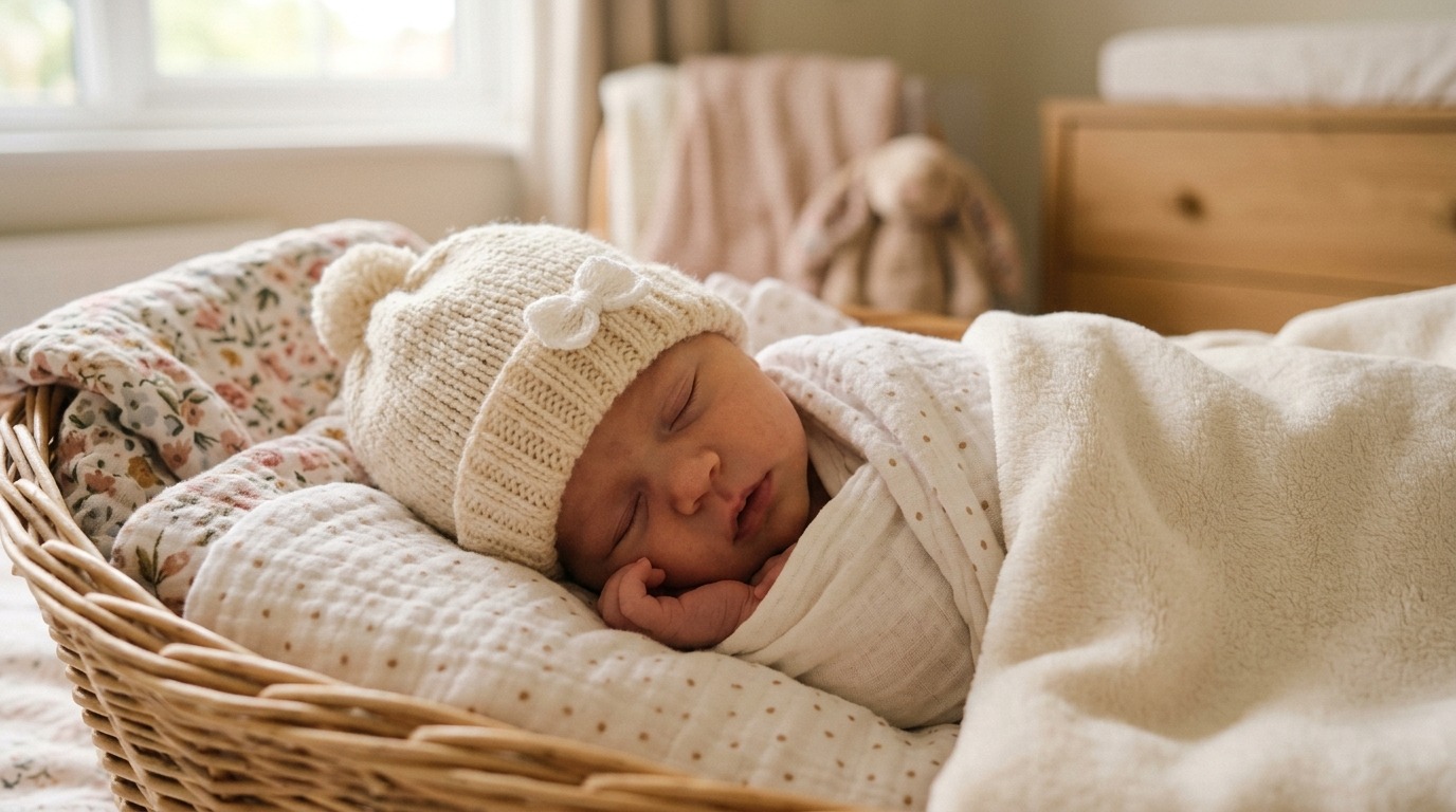 Bonnet bébé naissance : garder bébé au chaud avec style