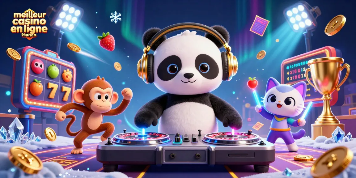 Jouer au meilleur casino en ligne France avec des personnages animés et des éléments de jeu dynamiques.