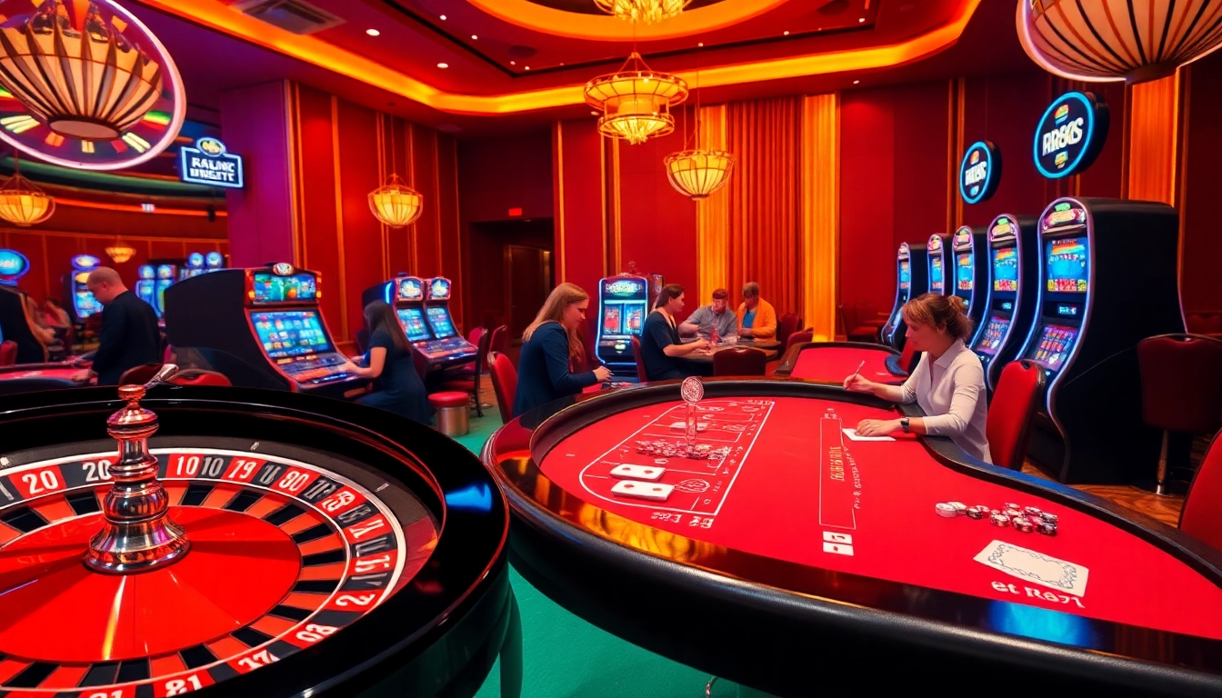 Engage with immersive gaming at link rr88 featuring roulette, poker, and slot machines.