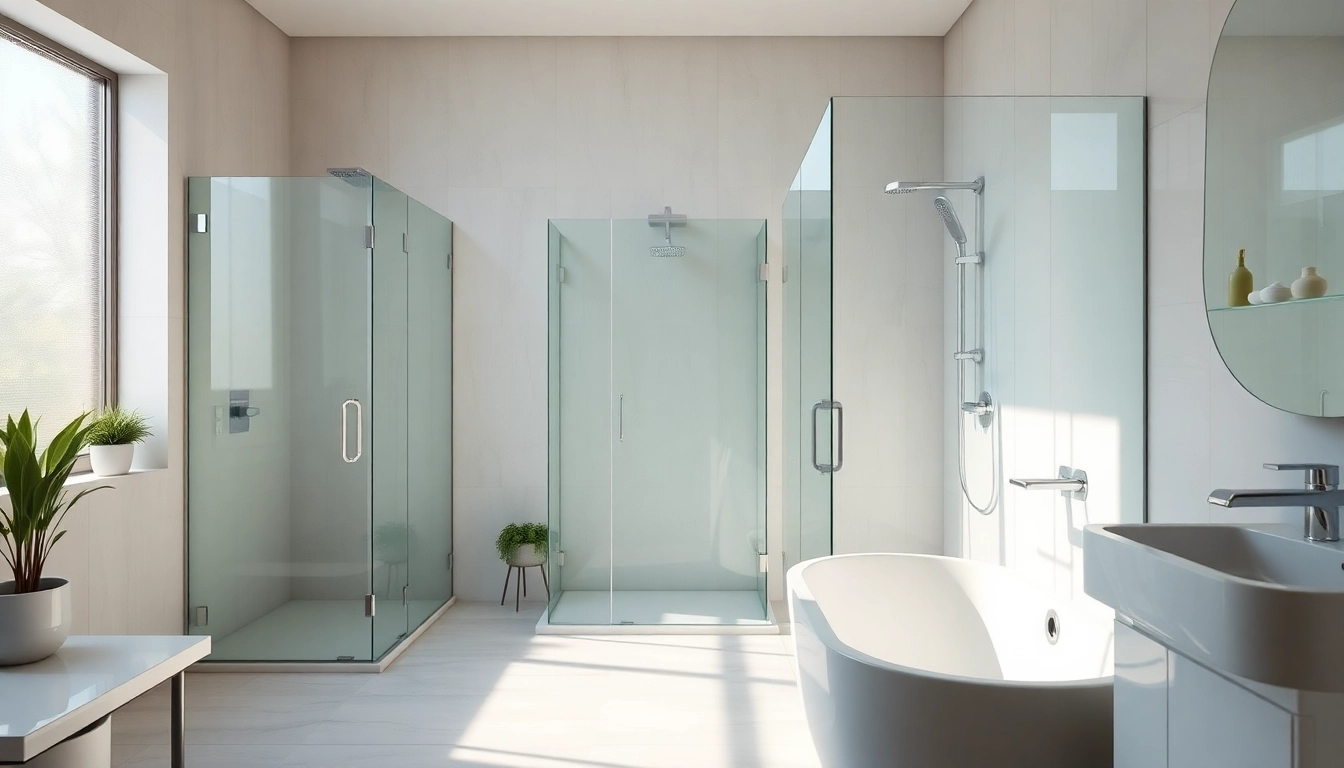 Experience elegant showers that combine style and comfort in a modern bathroom decor.