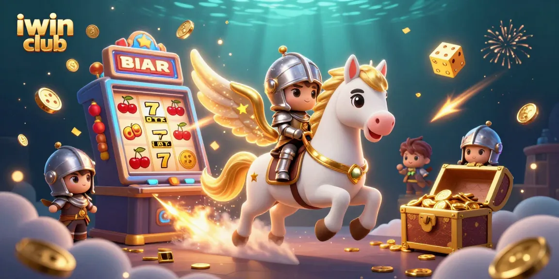 Win big with iwin club in this vibrant casino scene showcasing exciting games and jackpots.