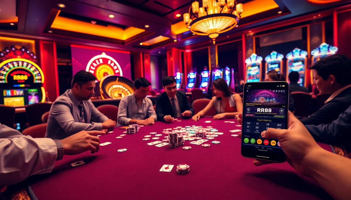 Engage with the high-stakes poker action at https://rr88.wales/ showcasing thrilling casino elements.