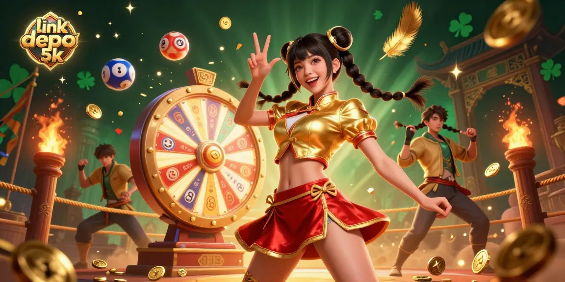 Experience thrilling action at link depo 5k with vibrant slots and jackpot excitement.