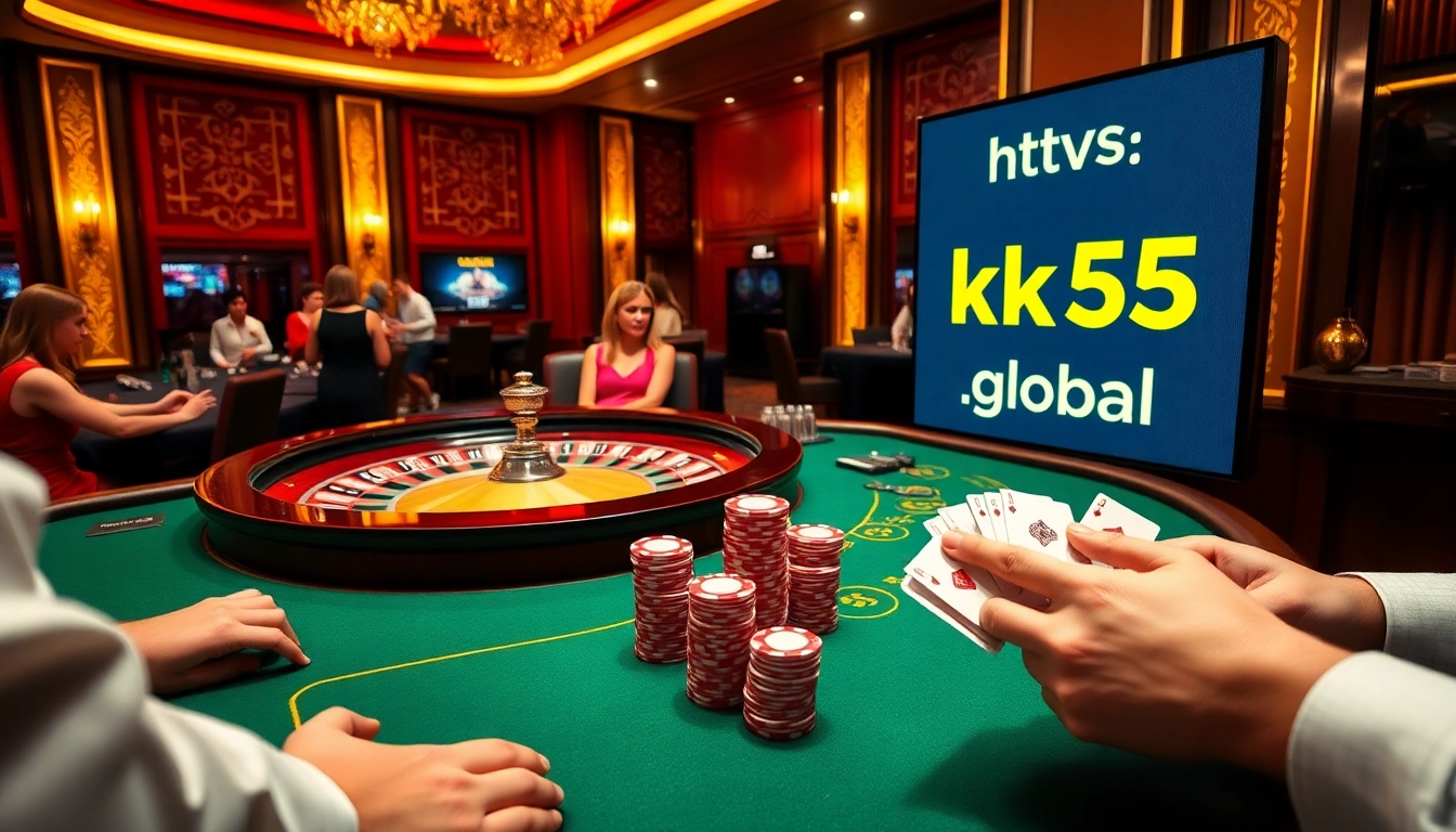 Experience thrilling gameplay at https://kk55.global/ with an exquisite casino atmosphere.