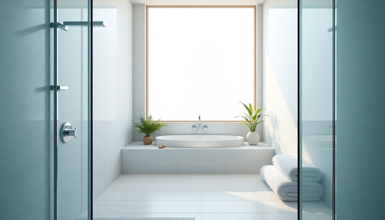 Experience elegant showers Australia in a luxurious modern bathroom setting with sleek design features.