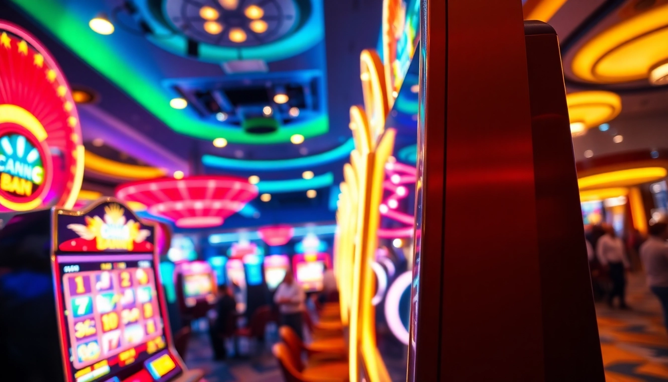 Slot gacor menarik perhatian pemain di kasino yang ramai dan berkilau.
