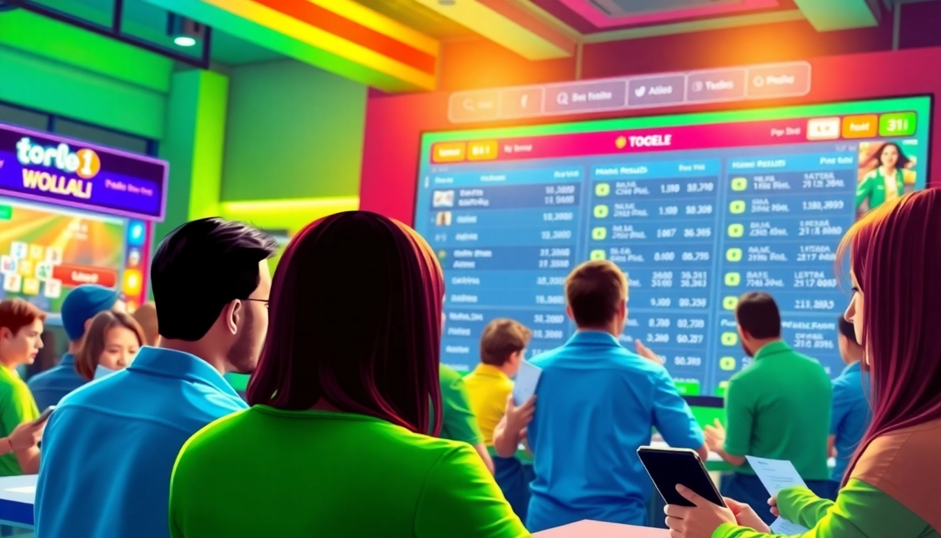 Permainan togel online yang interaktif dan menarik dengan pemain yang terlibat aktif.