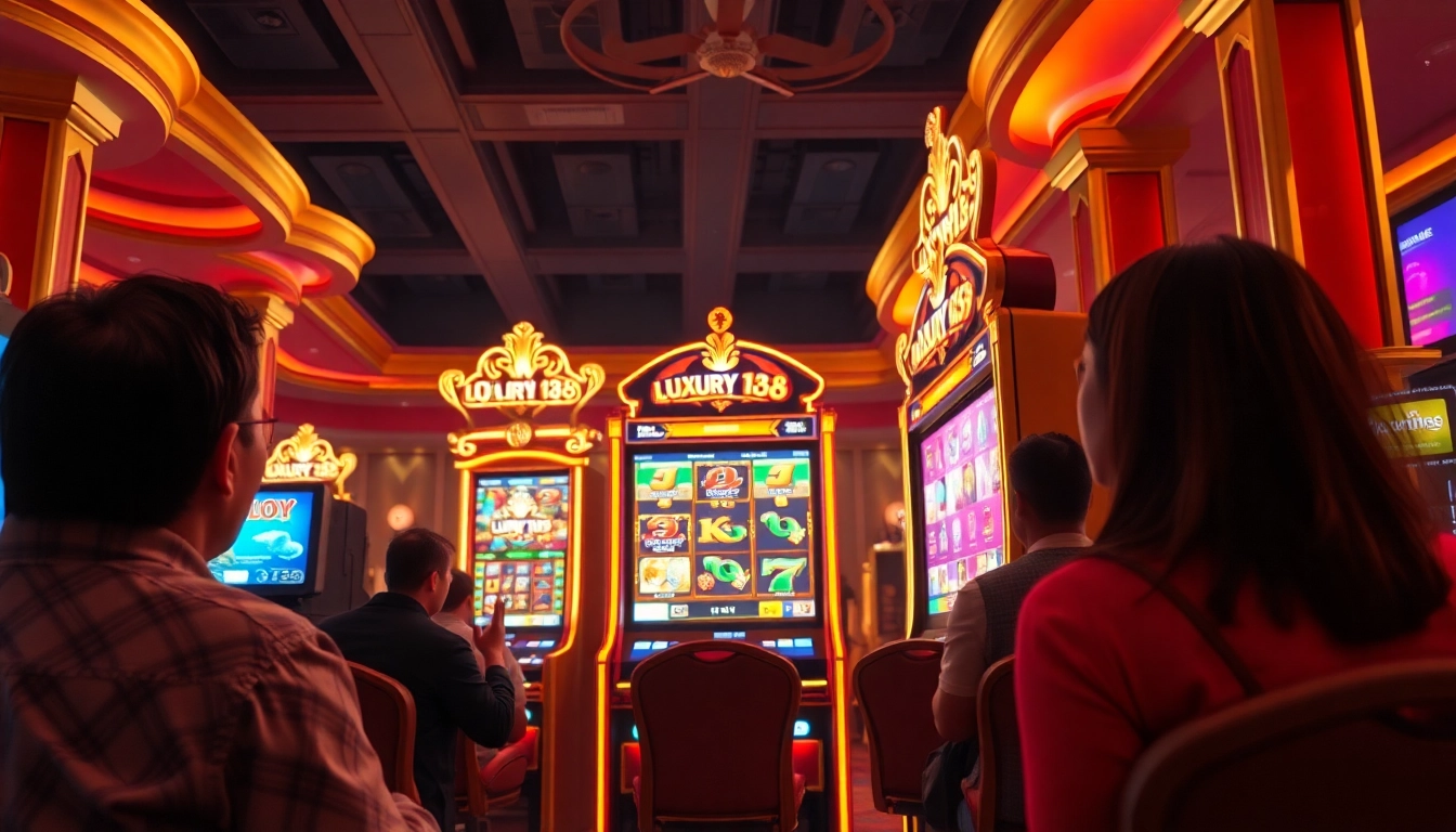 Menangkan jackpot di luxury138 slot dengan suasana kasino yang mewah dan meriah.