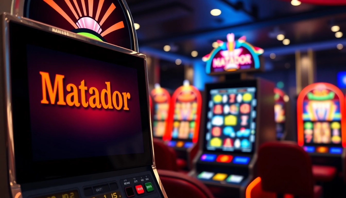 Menangkan jackpot di permainan matador168 slot dengan antarmuka yang menarik dan grafis cerah.