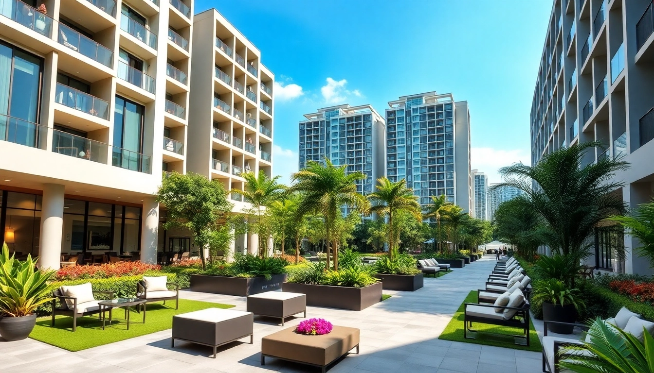 Experience the luxury lifestyle of tampines st 95 ec with vibrant outdoor spaces and modern architecture.