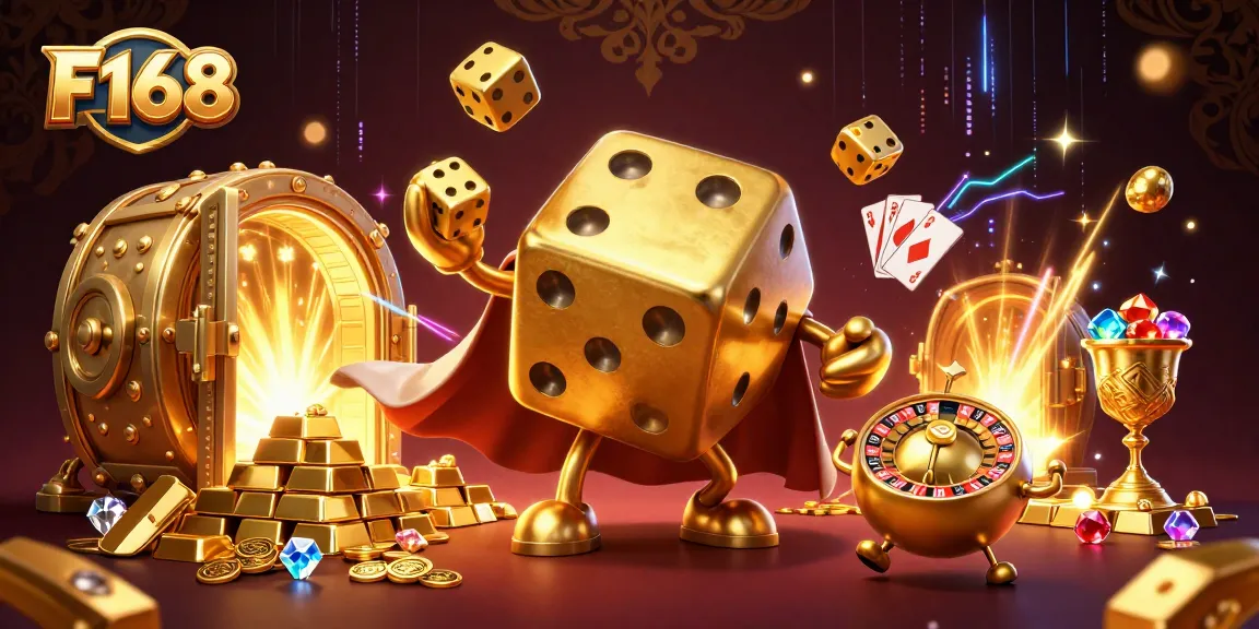 Experience thrilling gameplay at F168 with vibrant casino adventures featuring gold treasures and dynamic characters.