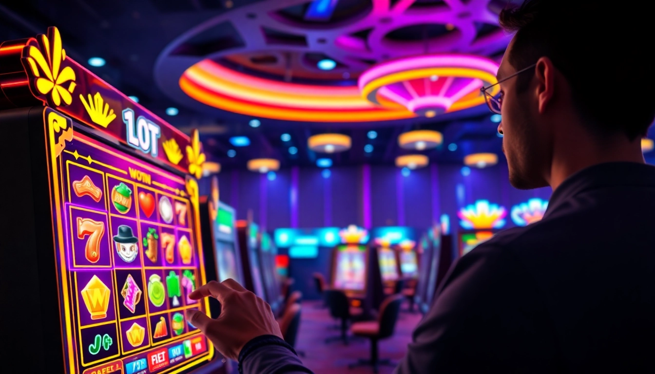 Permainan pakde4d slot yang menarik dengan grafis berwarna-warni dan elemen interaktif.