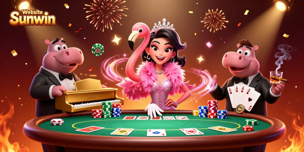 Experience thrills with casino games on Website Sunwin, featuring lively characters and vibrant action.