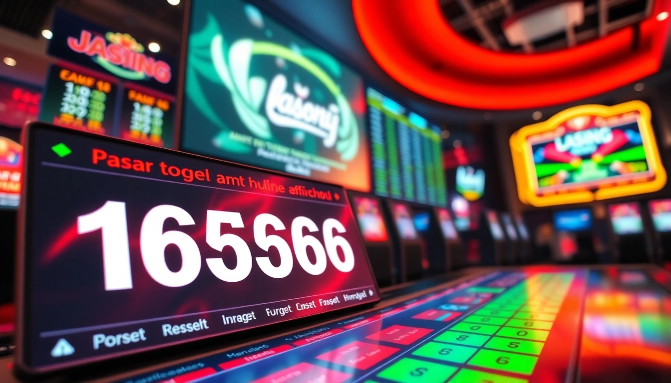 Permainan bandar togel online dengan angka keberuntungan yang cerah di platform digital