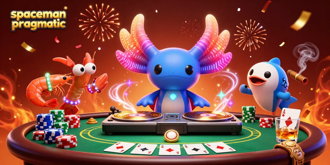 Experience the world of spaceman pragmatic poker with vibrant characters and thrilling gameplay all in one scene.