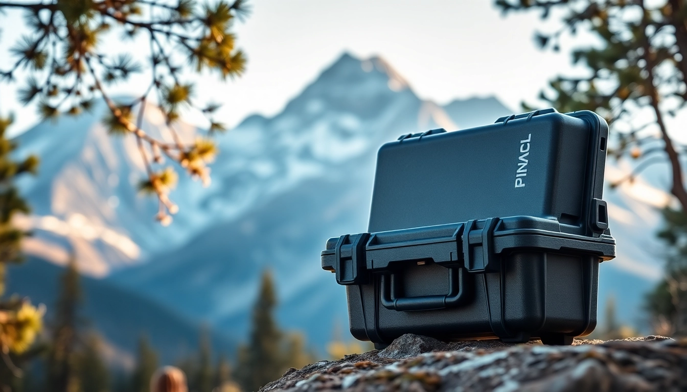 Store your gear safely with this sturdy pelican rifle case designed for durability and security.