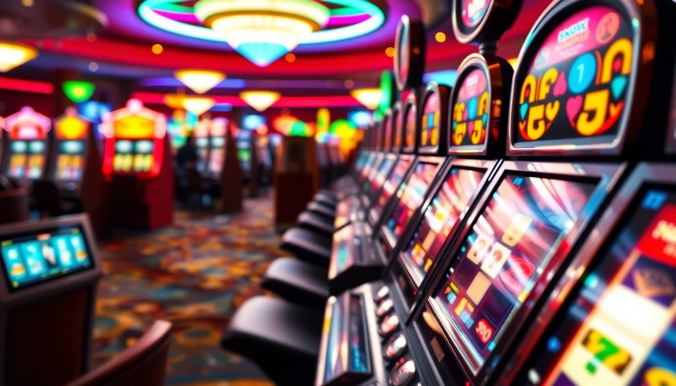 Menampilkan situs slot gacor yang penuh warna dan mesin permainan yang menarik.