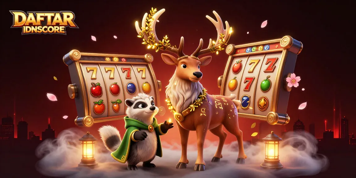 Engage with DAFTAR IDNSCORE as you spin slots and chase jackpots in a vibrant casino scene.