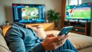 Experience the best sports betting apps India with a focused bettor in an energetic atmosphere.