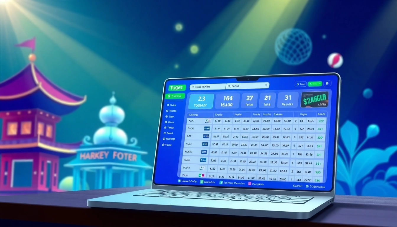 Platform togel online interaktif dengan antarmuka modern dan hasil lotere langsung.