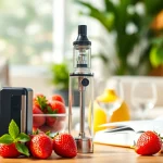 Vape ohne nikotin in an inviting setting with fruit flavors and a cozy atmosphere.