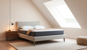 Materasso singolo di alta qualità con design moderno, ideale per un sonno rigenerante.