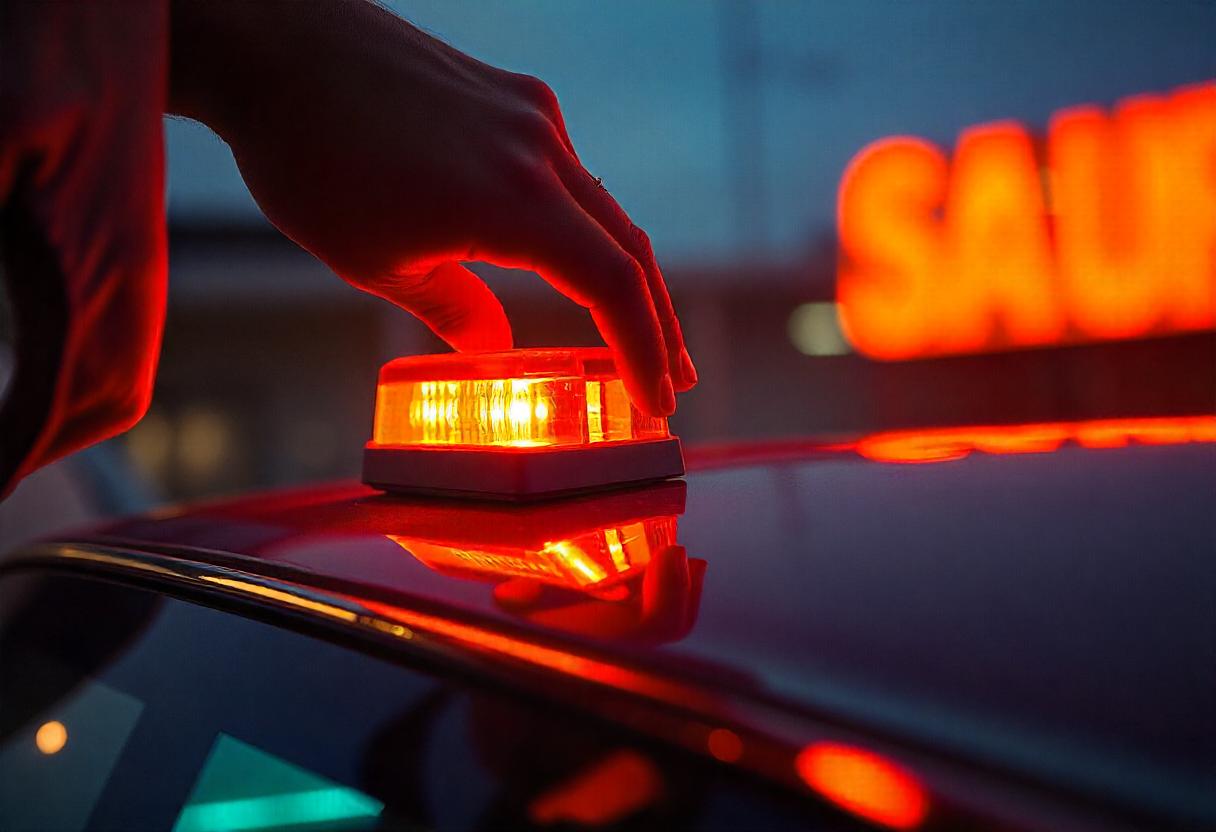 Die Warnleuchte V16: Innovation für Sicherheit und Sichtbarkeit auf der Straße