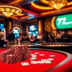 Players enjoying vibrant games at 79king com in a high-stakes casino atmosphere.