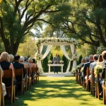 Celebrate your special day at Clarksburg Wedding Venues with beautifully decorated outdoor spaces.