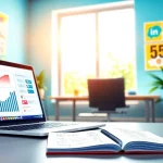 Engage with Social Media Marketing concepts in a vibrant, professional workspace.