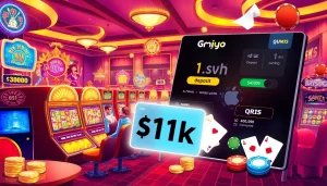 Mesin slot kasino yang menarik yang mempromosikan akses mudah melalui pembayaran deposit slot 1K.