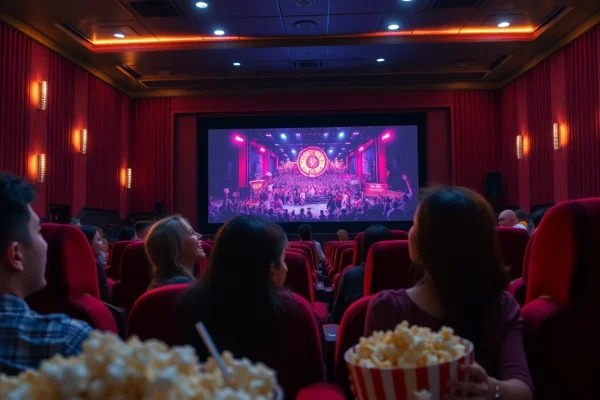 ดูหนังออนไลน์ ในโรงภาพยนตร์ที่มีบรรยากาศเต็มไปด้วยความตื่นเต้น