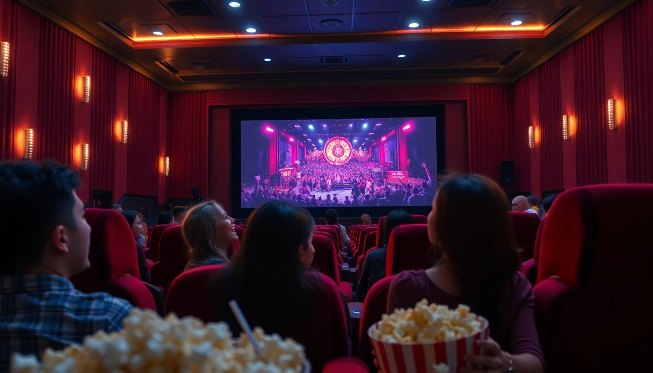 ดูหนังออนไลน์ ในโรงภาพยนตร์ที่มีบรรยากาศเต็มไปด้วยความตื่นเต้น