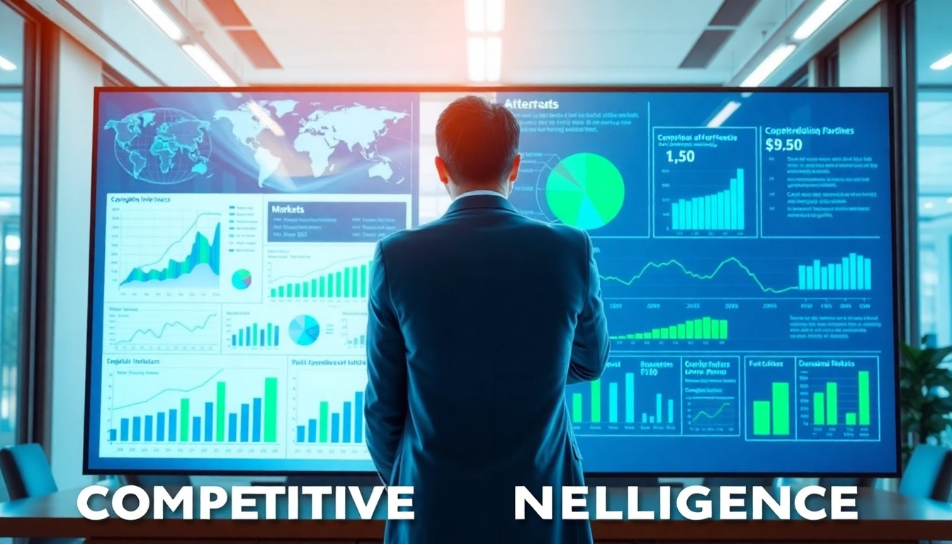 Engaging graphical representation of competitive intelligence faqs emphasizes key data insights.